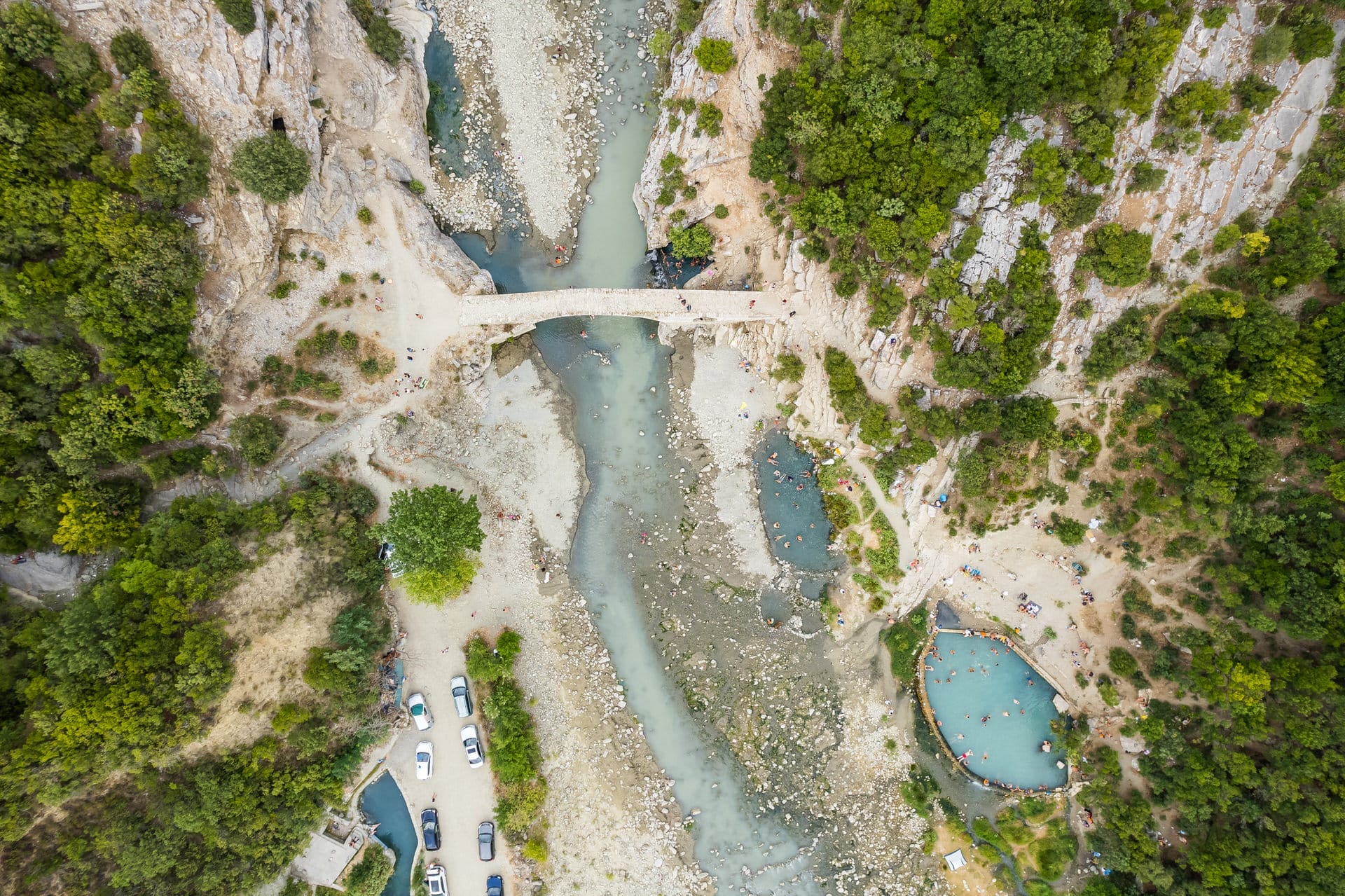 Langarica Canyon in Albania