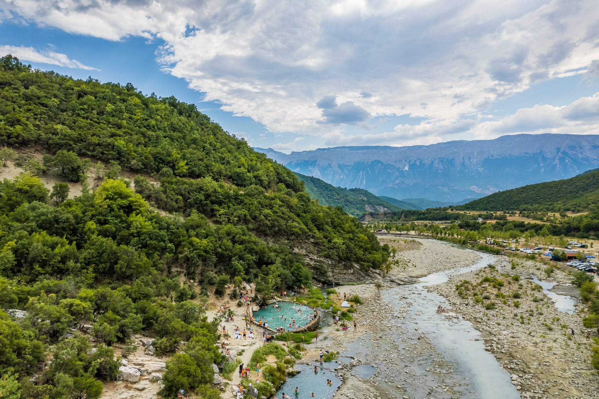 Thermal baths of Permet 2
