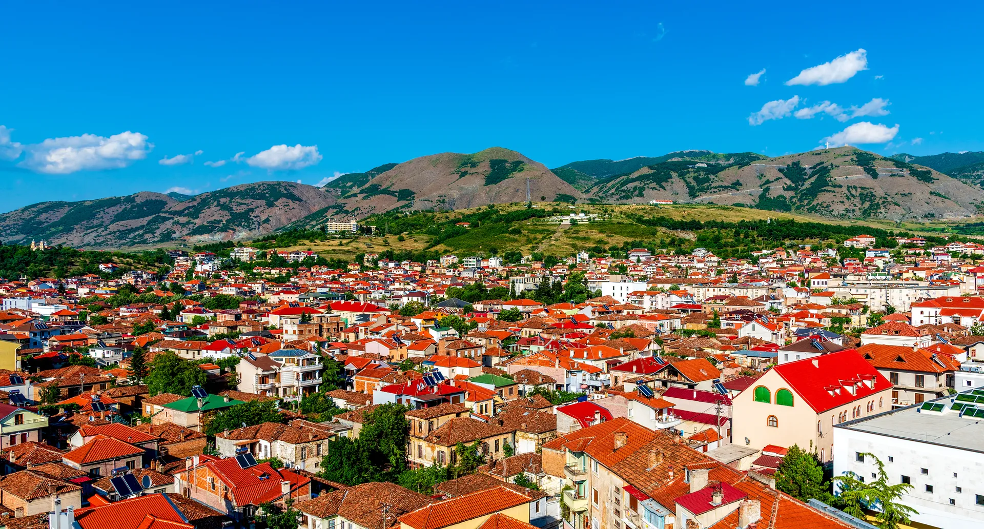 Korce city - Cultural capital of southeastern Albania
