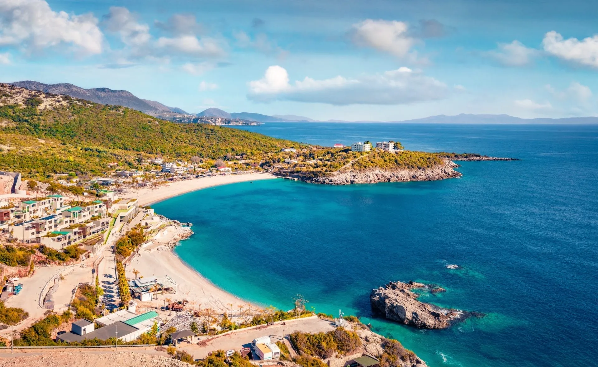 Jale Beach - Albanian Riviera coastline