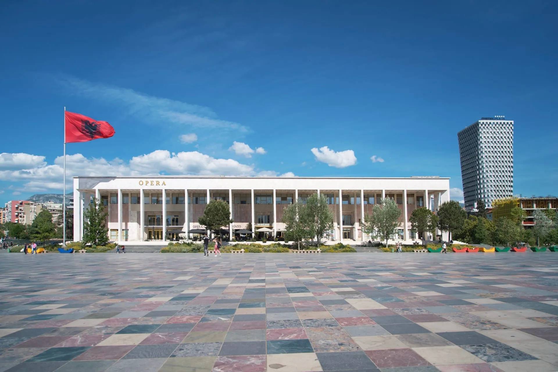 Tirana National Theatre - Modern architecture