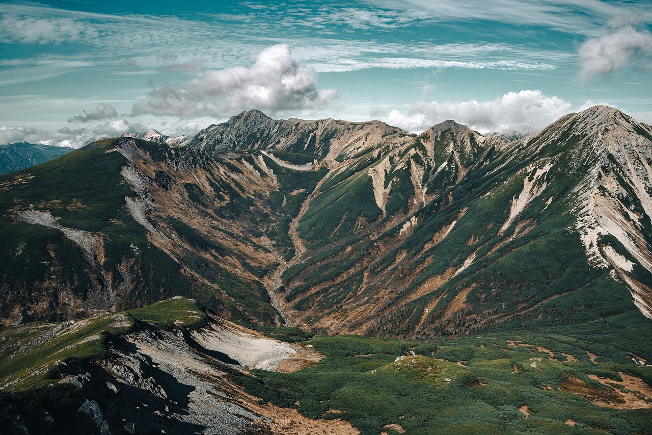 Thethi National Park in northern Albania showing the magnificent colors of Autumn