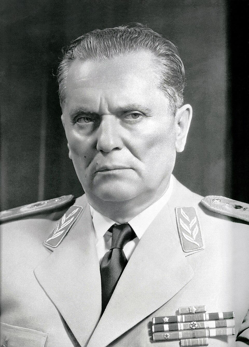 Josip Broz Tito. See page for author, Public domain, via Wikimedia Commons