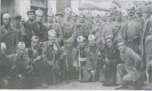 Balli Kombëtar forces in Debar. Public domain, via Wikimedia Commons