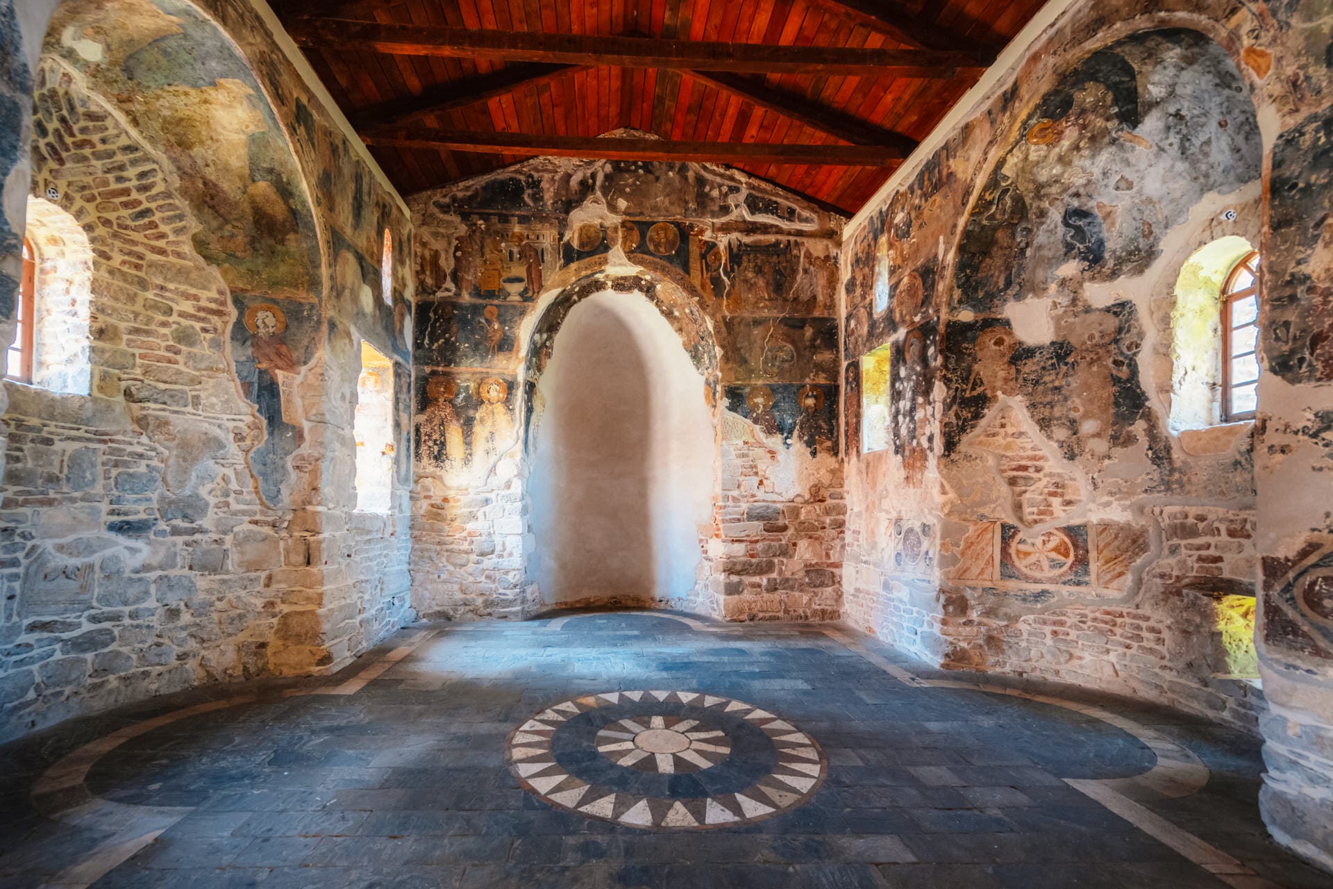 Byzantine church of St Mary in Apollonia.