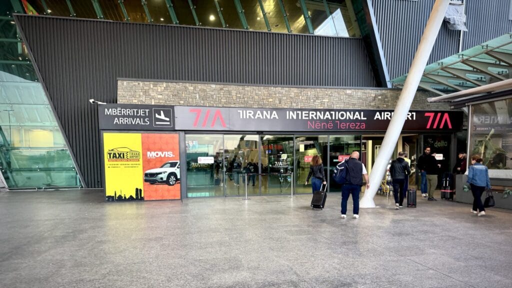 Tirana Airport interior